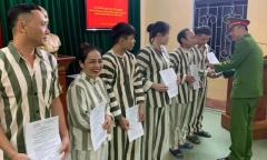 32 phạm nhân được giảm án phạt tù nhân dịp Tết Nguyên đán
