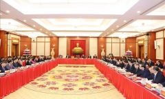 Tổng Bí thư chủ trì phiên họp đầu tiên của Tiểu ban Văn kiện Đại hội XIV của Đảng