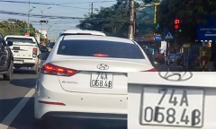 Mức phạt sử dụng biển số xe giả đối với ô tô, xe máy