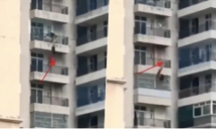 Cãi nhau với chồng, người phụ nữ rơi từ tầng 9 xuống khiến những người chứng kiến lạnh sống lưng
