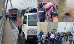 Vụ cứu sống nam thanh niên nhảy cầu Nhật Tân xuống sông Hồng: Danh tính nạn nhân