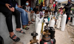 Indonesia lo ngại nguy cơ thiếu oxy do bệnh nhân COVID-19 nặng ngày càng tăng 