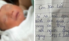 Xót xa dòng thư viết vội của người mẹ bỏ rơi con trai dưới gầm cầu ở Thái Bình