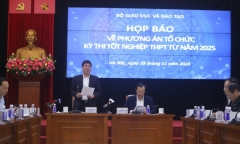 Bộ GD&ĐT nói gì việc văn bản chốt phương án thi công bố trước cuộc họp công khai chính thức?