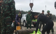 Tin thời sự mới nóng nhất 20/2: Phát hiện quả bom Mỹ dưới đáy biển ở Quảng Bình