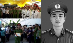 Truy thăng quân hàm đối với chiến sĩ công an hy sinh khi đang làm nhiệm vụ ở Thái Bình