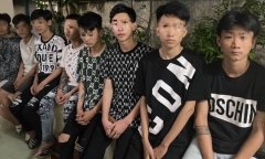 Khởi tố, tạm giữ hình sự đối với nhóm thanh niên hỗn chiến, gây náo loạn TP. Tam Kỳ