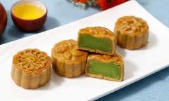 Cách làm bánh trung thu nhân trà xanh
