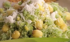 Xôi cốm hạt sen dinh dưỡng lại bùi béo không thể cưỡng lại