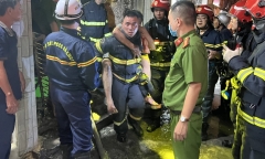 Vụ giải cứu 4 người trong đám cháy ở Hà Nội: Bộ trưởng Tô Lâm gửi thư khen