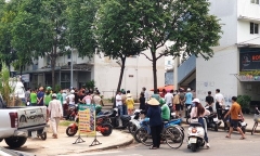 Bình Dương: Điều tra vụ người đàn ông nghi rơi lầu chung cư tử vong lúc sáng sớm