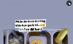 Xôn xao suất ăn trưa như 
