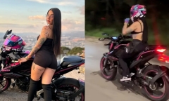 Clip: Người phụ nữ bất ngờ trèo ra cửa sổ căn hộ, hàng xóm hoang mang tột độ