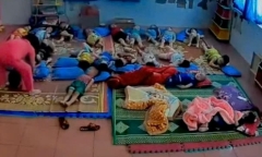 Vụ clip cô giáo đánh học sinh mầm non ở Hòa Bình: Phòng GD&ĐT báo cáo gì?