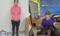 Bắt giữ đối tượng truy nã Điêu Tùng và Trần Thị Cẩm Vân