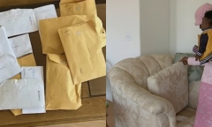 Xin ghế sofa miễn phí, người phụ nữ hốt hoảng khi phát hiện 