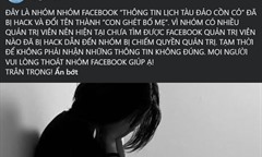 Nhóm Facebook lịch tàu đảo Cồn Cỏ bị chiếm quyền, đổi tên thành “Con ghét bố mẹ”: Thành viên cần làm gì?