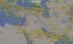 Hàng không toàn cầu gián đoạn sau vụ Iran không kích Israel