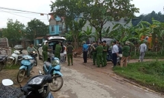 Điều tra vụ án mạng kinh hoàng khiến 2 người tử vong ở Phú Thọ