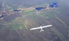 Lực lượng Ukraine công bố khoảnh khắc bắn hạ UAV trinh sát đắt nhất của Nga