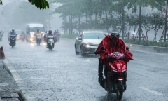 Miền Bắc sắp đón đợt không khí lạnh gây mưa rào và giông