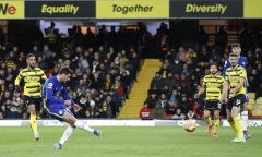 Ngoại hạng Anh: Mount toả sáng, Chelsea đánh bại Watford, giữ ngôi đầu bảng