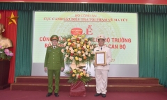 Đại tá Huỳnh Thới An giữ chức Phó Cục trưởng Cảnh sát điều tra tội phạm về ma túy