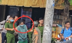 Người phụ nữ cầm dao uy hiếp nhân viên, nghi cướp cửa hàng F88 dương tính với ma túy