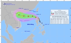 Cơn bão số 3: Bão Yagi vào biển Đông, giật cấp 11, đang mạnh lên