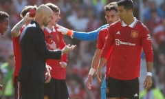 Ronaldo bất ngờ công khai chê bai HLV Erik ten Hag 