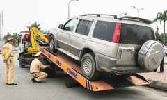 Cẩu xe vi phạm giao thông thì quy trình diễn ra như thế nào?