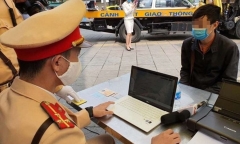 Nộp phạt giao thông tại chỗ có biên lai nộp phạt không?