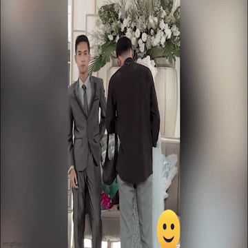 Cô dâu và bạn trai cũ ôm ấp thắm thiết, thái độ của chú rể khiến dân tình xôn xao