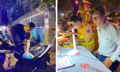 Tài xế vi phạm nồng độ cồn ở TP.HCM, bị phạt kịch khung: 