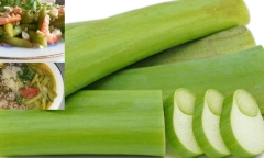 Dọc mùng tốt cho người mỡ máu cao nhưng 