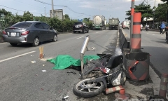 Ngã xuống đường, thanh niên 25 tuổi bị xe ben cán tử vong thương tâm