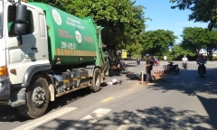 Va chạm với xe chở rác, nữ sinh lớp 12 ở Đà Nẵng tử vong thương tâm