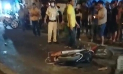 Trên đường đi lấy hàng tại chợ đầu mối, người phụ nữ gặp tai nạn tử vong thương tâm