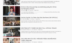 Ca khúc kết hợp giữa 2 thế hệ vượt Sơn Tùng và Thiều Bảo Trâm trên tab thịnh hành YouTube