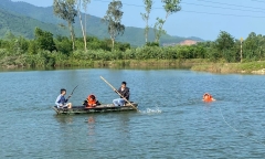 Đi tắm sông, một học sinh bị đuối nước thương tâm