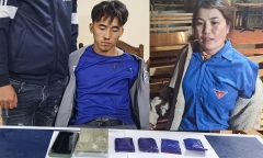 Bắt giữ “cặp đôi” mua bán 1 bánh heroin, 800 viên ma túy tổng hợp ở Sơn La