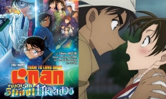 Review Conan Movie 27 Ngôi Sao 5 Cánh 1 Triệu Đô: Heiji thành công tỏ tình Kazuha?