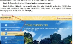 Trúng tuyển lớp 10 ở Hà Nội, học sinh nhập học thế nào?