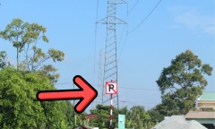 Biển báo chữ P gạch chéo quy định gì?