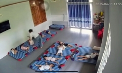 Vụ trẻ 20 tháng tuổi bị xách ngược, đánh dã man: Tạm giữ hình sự bảo mẫu