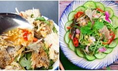 Cách làm gỏi dưa leo khô cá sặc “ngon nhức nách”