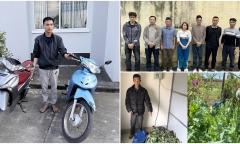 Tin tức an ninh hình sự 19/2: Bắt nam thanh niên lấy trộm 2 xe máy của đồng nghiệp do nợ nần cờ bạc