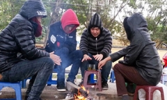 Mùng 3 Tết, rét đậm bao trùm miền Bắc