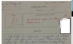 Sốt với bài văn được cô giáo phê “ngoài sức tưởng tượng”