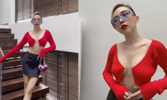 Tóc Tiên diện áo 